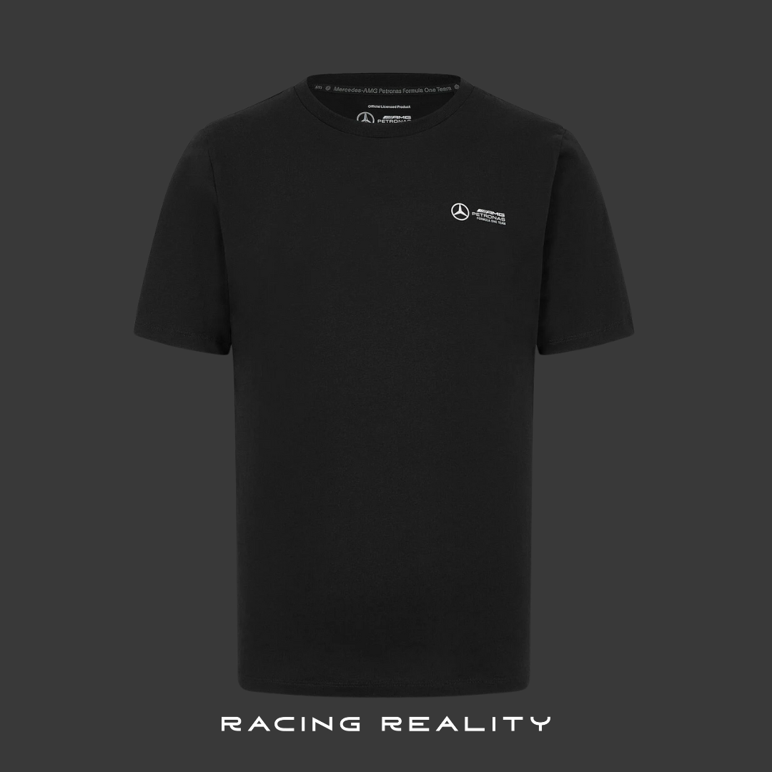 Playera Mercedes-AMG F1 con logo pequeño