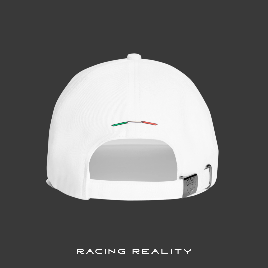 Gorra Lamborghini 2025 Unisex (Blanca)