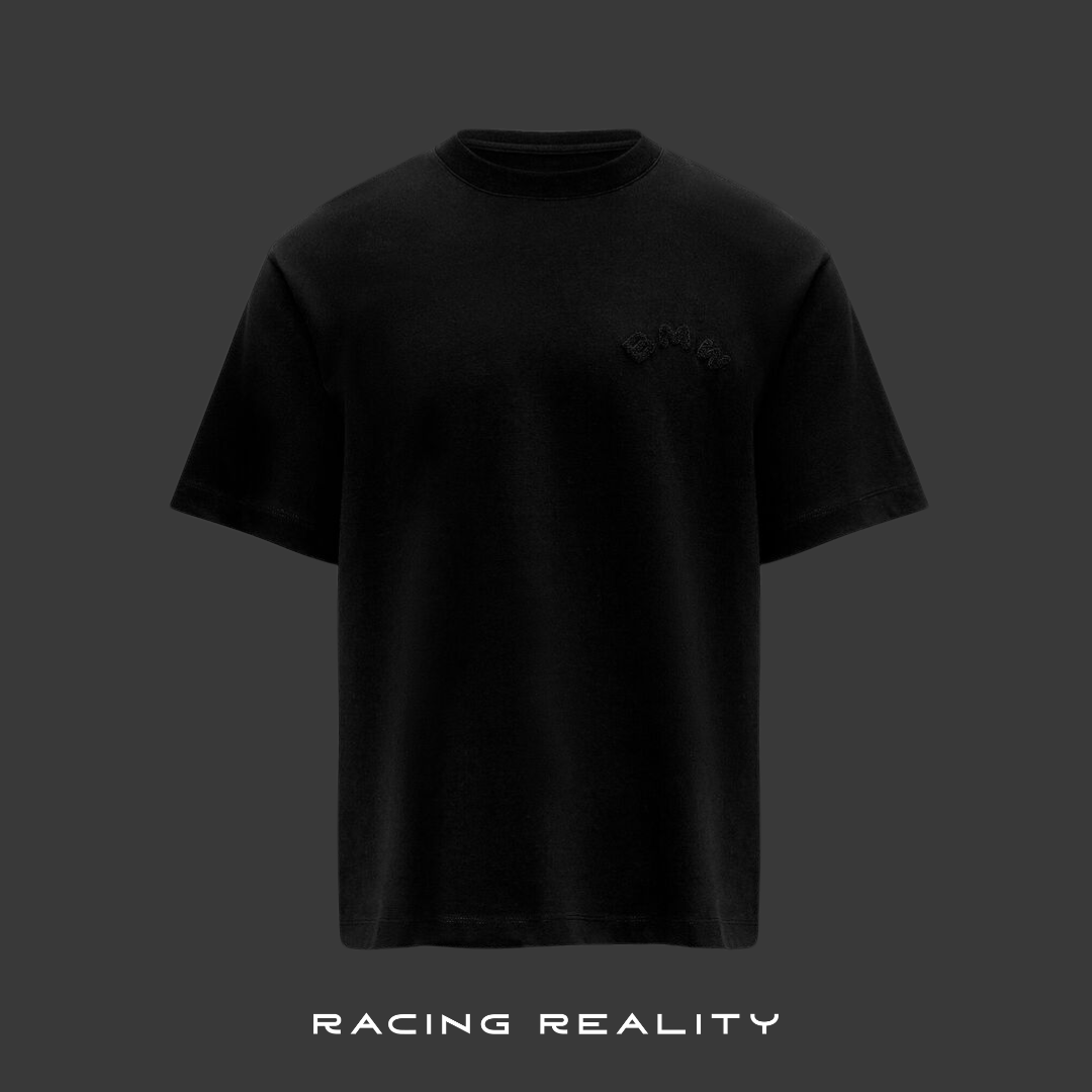 Playera BMW Lifestyle Oversized (Negra)
