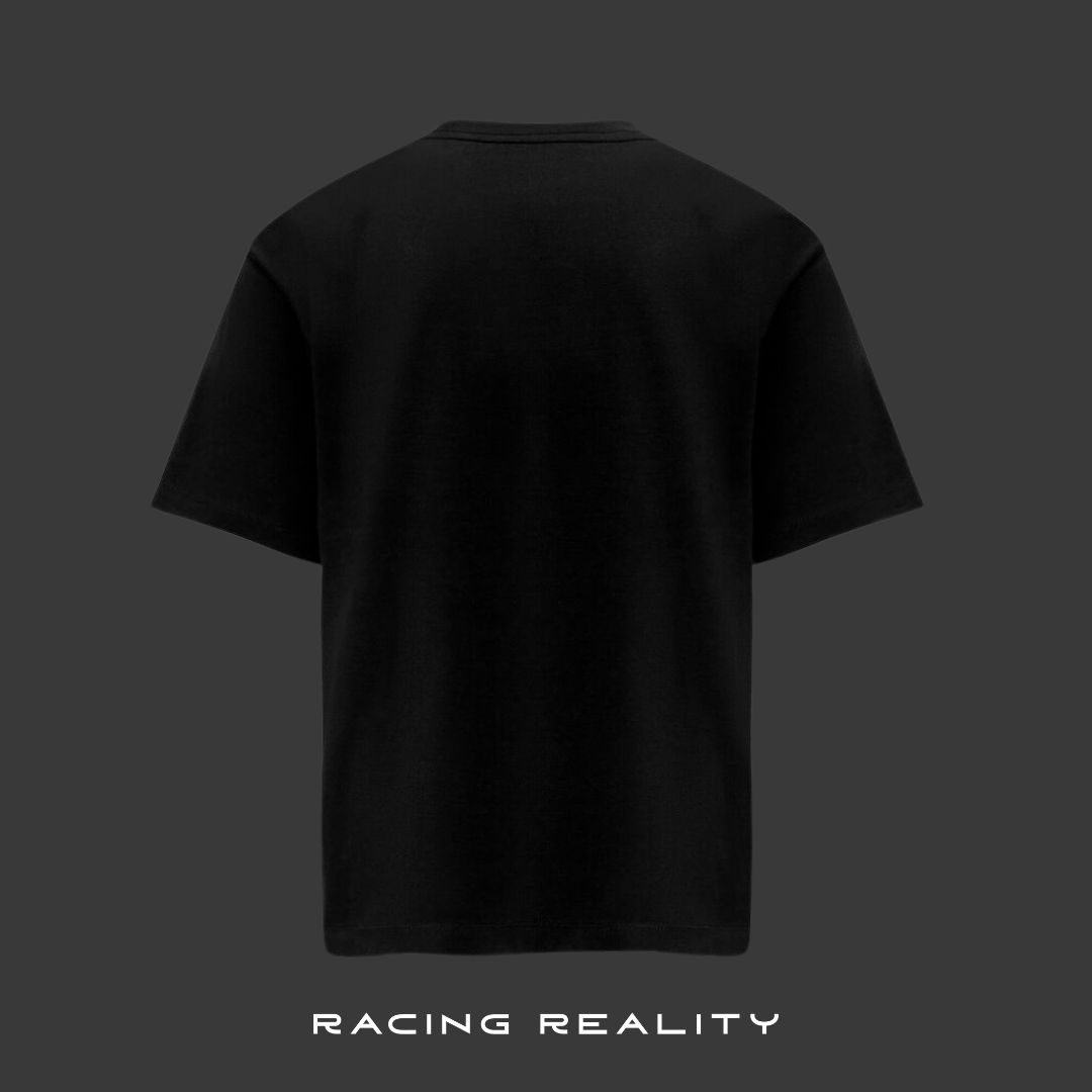 Playera BMW Lifestyle Oversized (Negra)