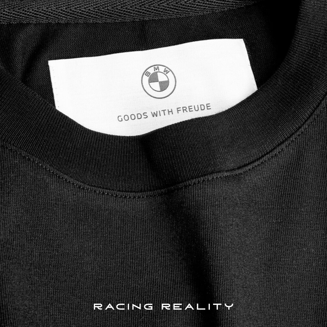 Playera BMW Lifestyle Oversized (Negra)
