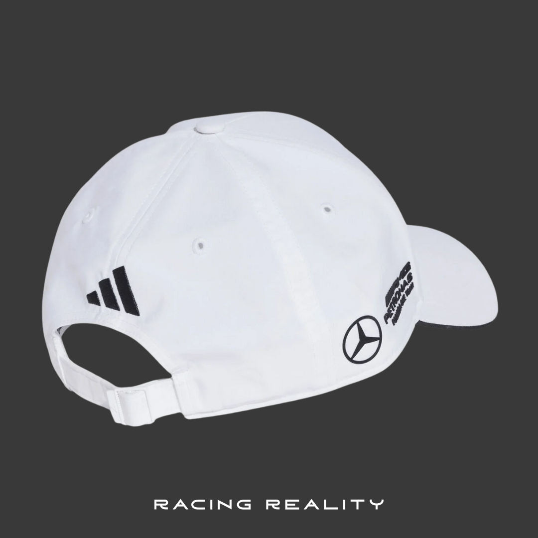 Gorra Blanca Mercedes AMG Petronas Oficial 2025