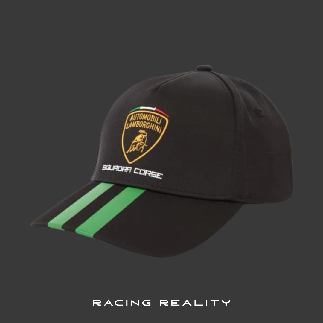Gorra Lamborghini Squarda CORSE LUXURY (Negra)