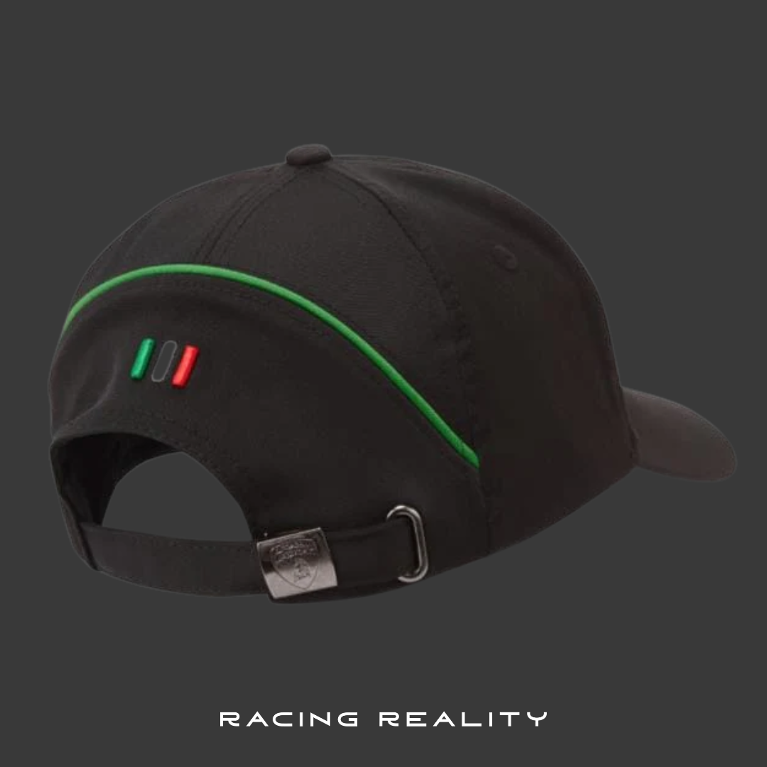Gorra Lamborghini Squarda CORSE LUXURY (Negra)