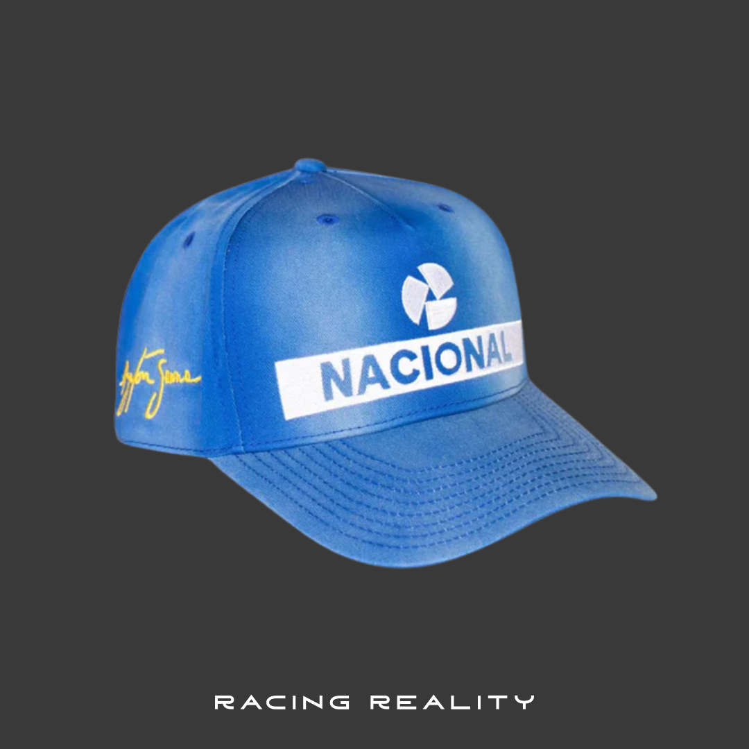 Gorra Ayrton Senna Nacional Vintage Wash