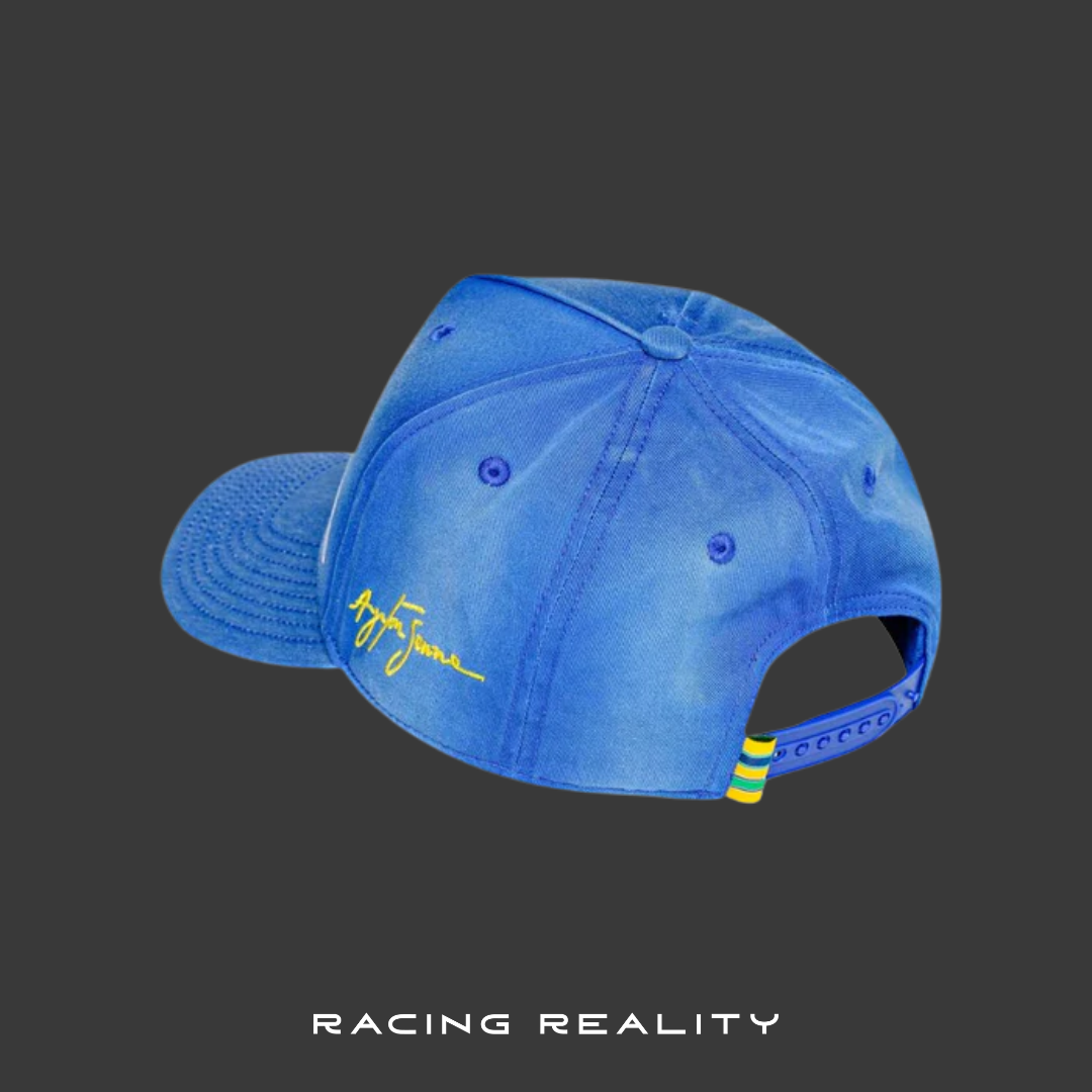 Gorra Ayrton Senna Nacional Vintage Wash