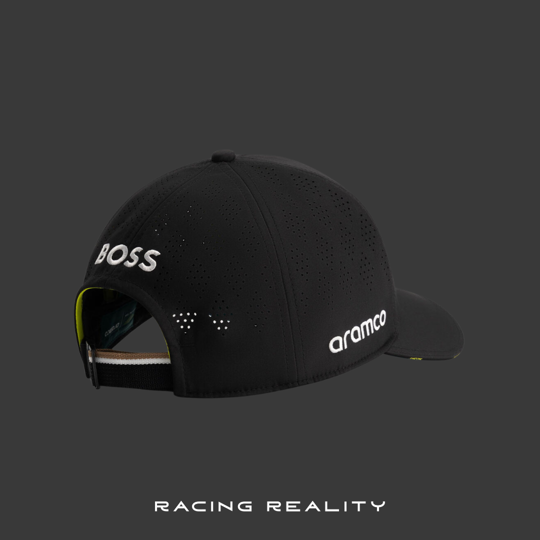 Gorra Aston Martin Team Negra 2025