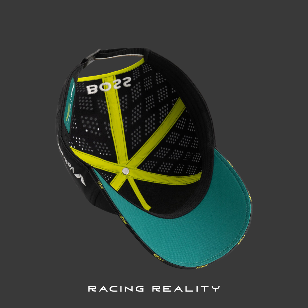 Gorra Aston Martin Team Negra 2025