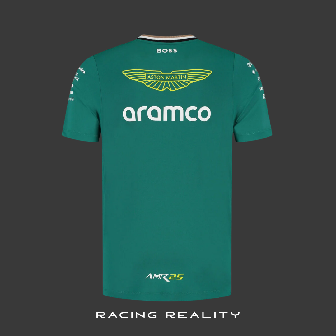 Playera Aston Martin Oficial 2025