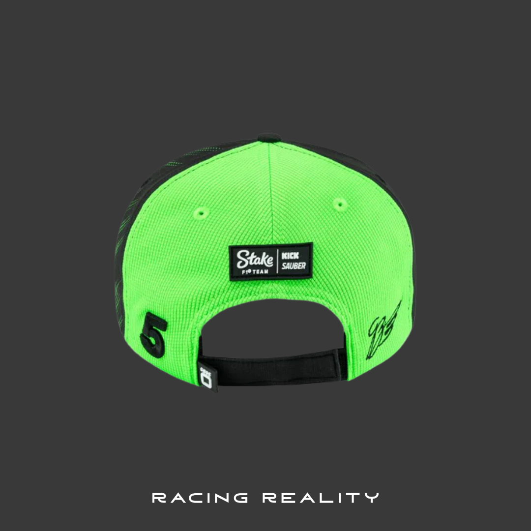 Gorra Gabriel Bortoleto Stake F1 Team Oficial 2025