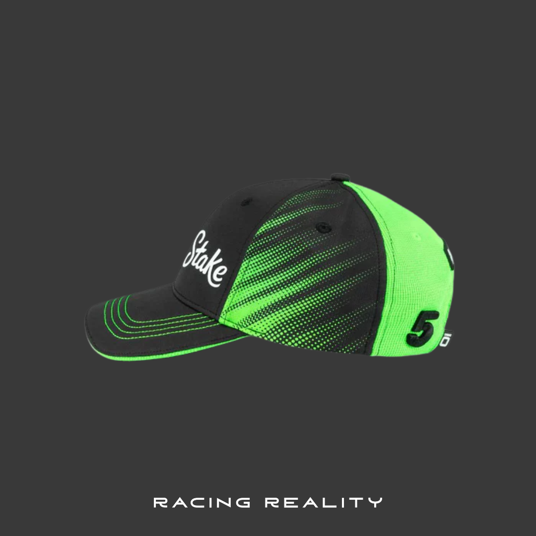 Gorra Gabriel Bortoleto Stake F1 Team Oficial 2025