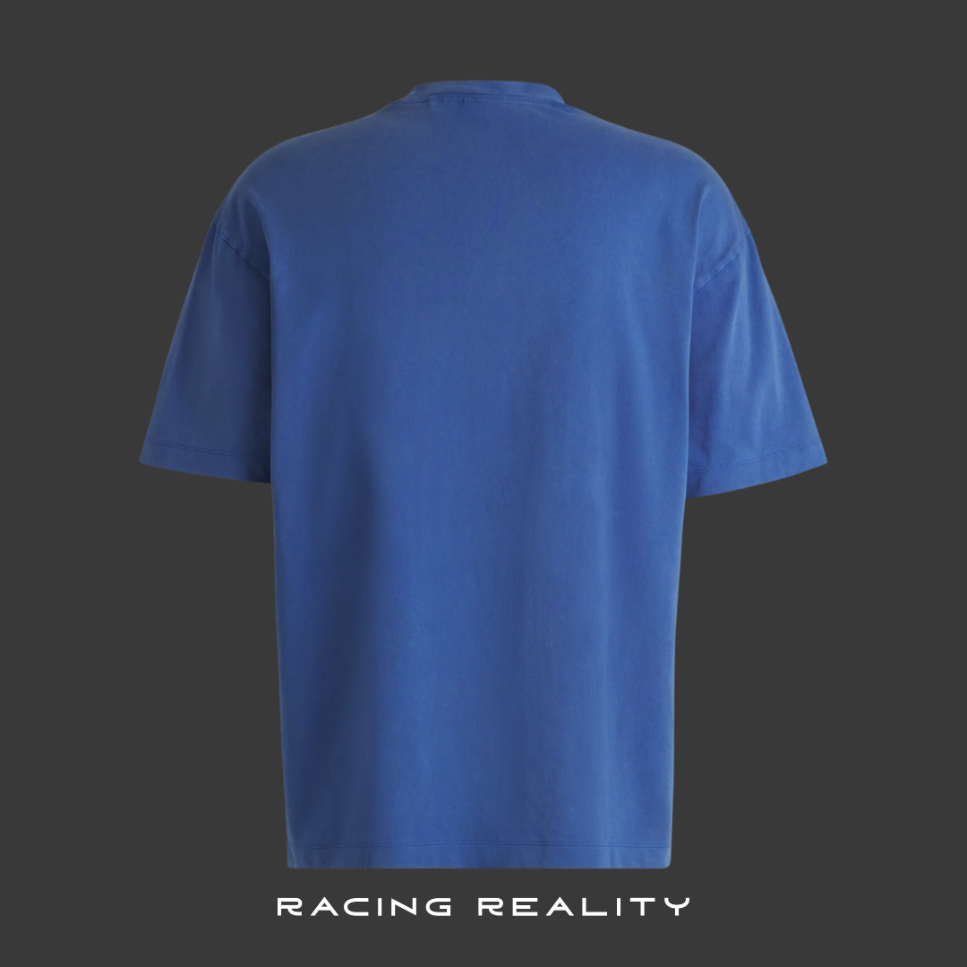 Playera Lavada Visa Cash App - Azul