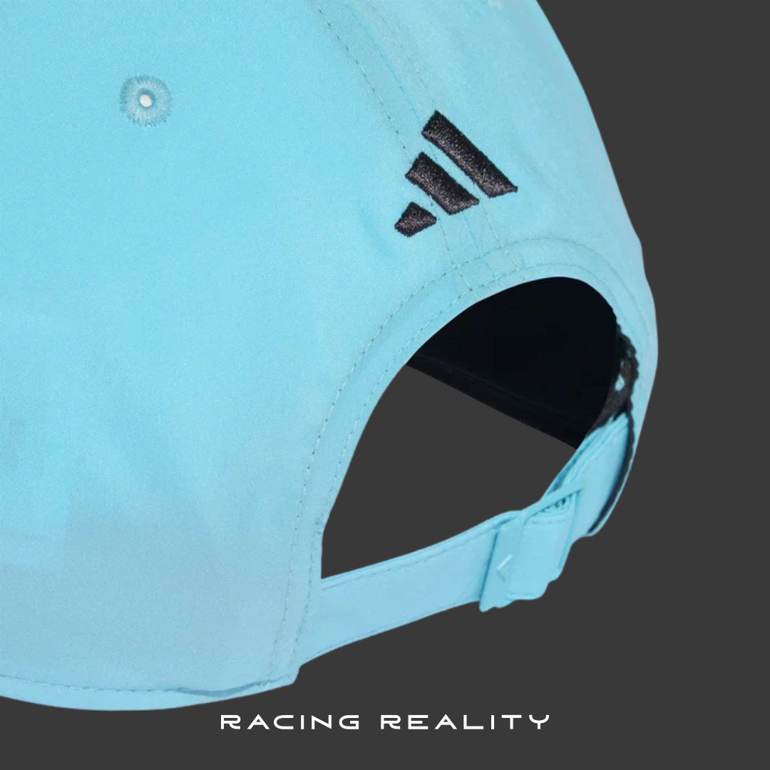 Gorra Mercedes AMG-Petronas George Russell Oficial 2025 (Azul)
