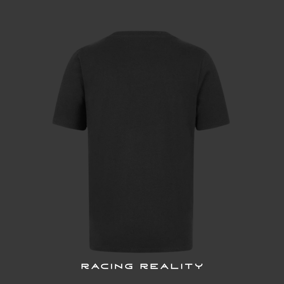 Playera Mercedes-AMG F1 con logo grande (NEGRA)