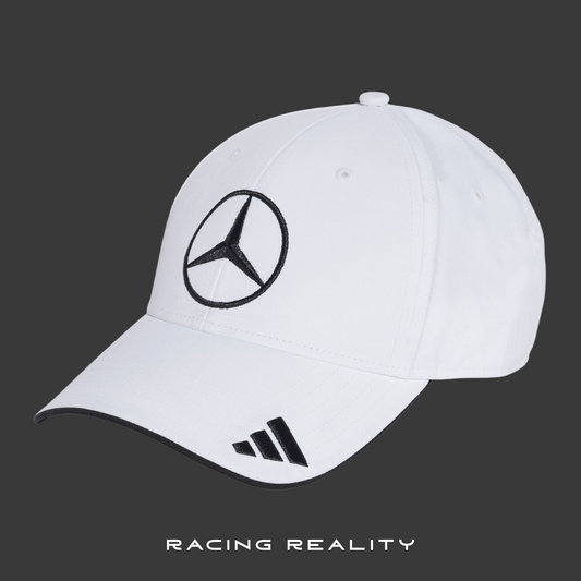 Gorra Blanca Mercedes AMG Petronas Oficial 2025