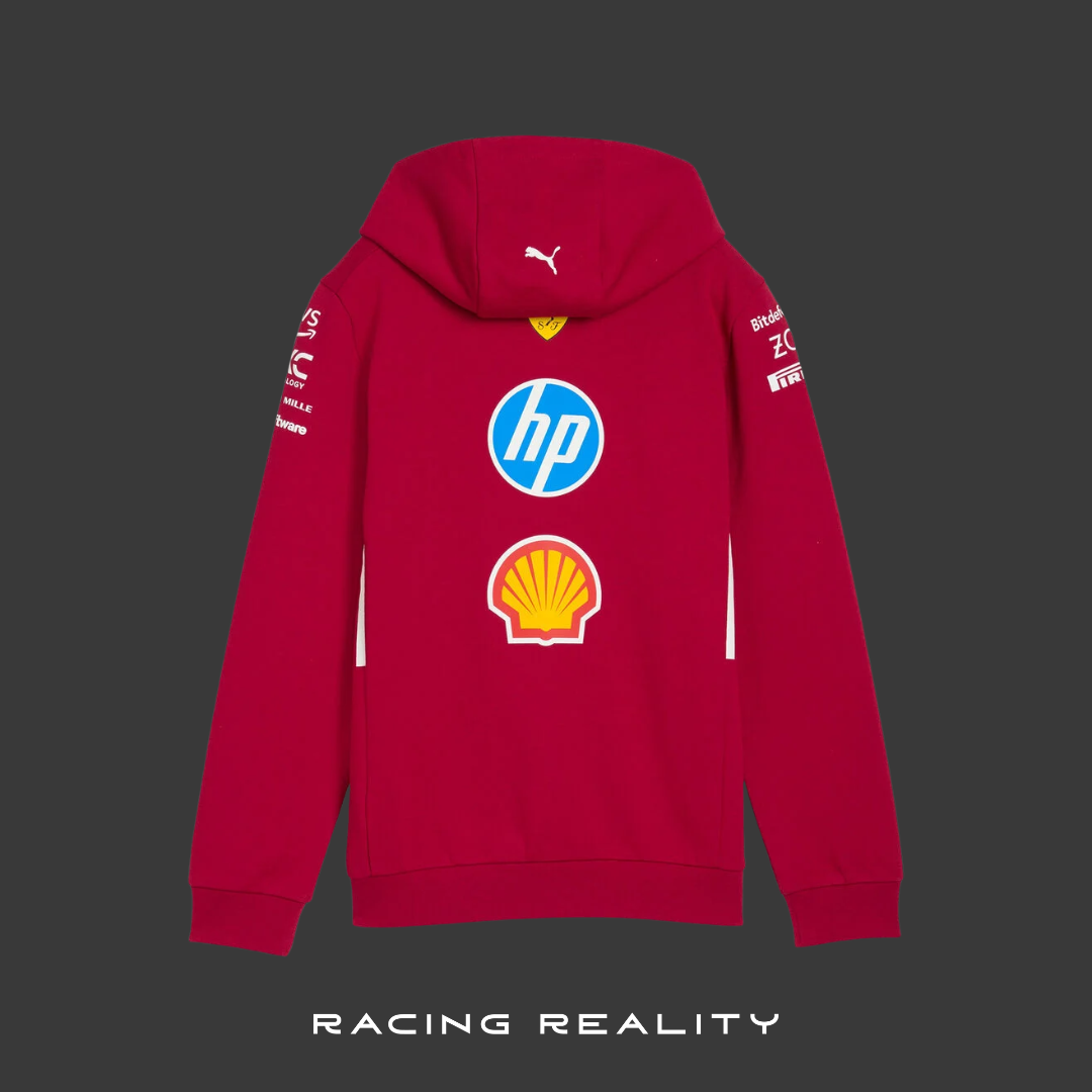 Sudadera con gorra del equipo Ferrari (Infantil)