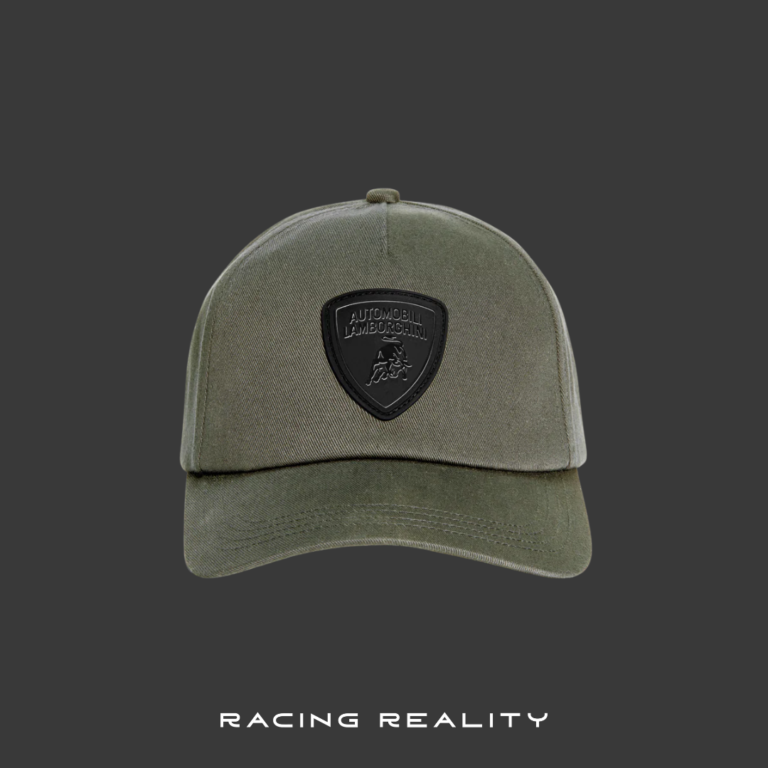 Gorra Lamborghini 2025 Unisex (Verde Militar)