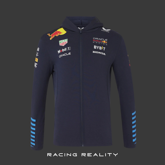 Sudadera Redbull Con Gorro & Ziper