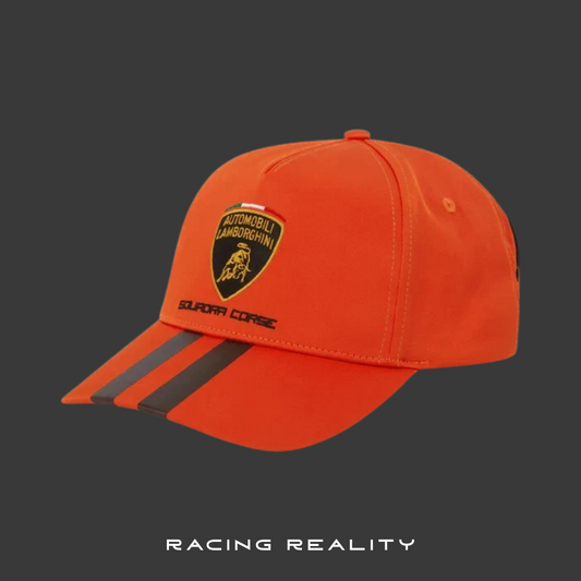 Gorra Lamborghini Squadra CORSE (Naranja)