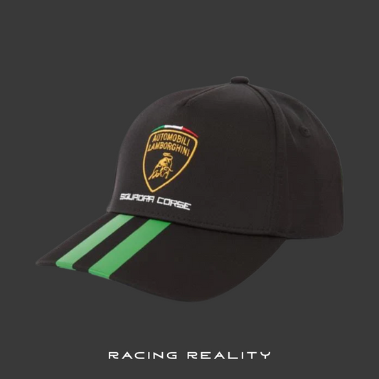 Gorra Lamborghini Squarda CORSE LUXURY (Negra)
