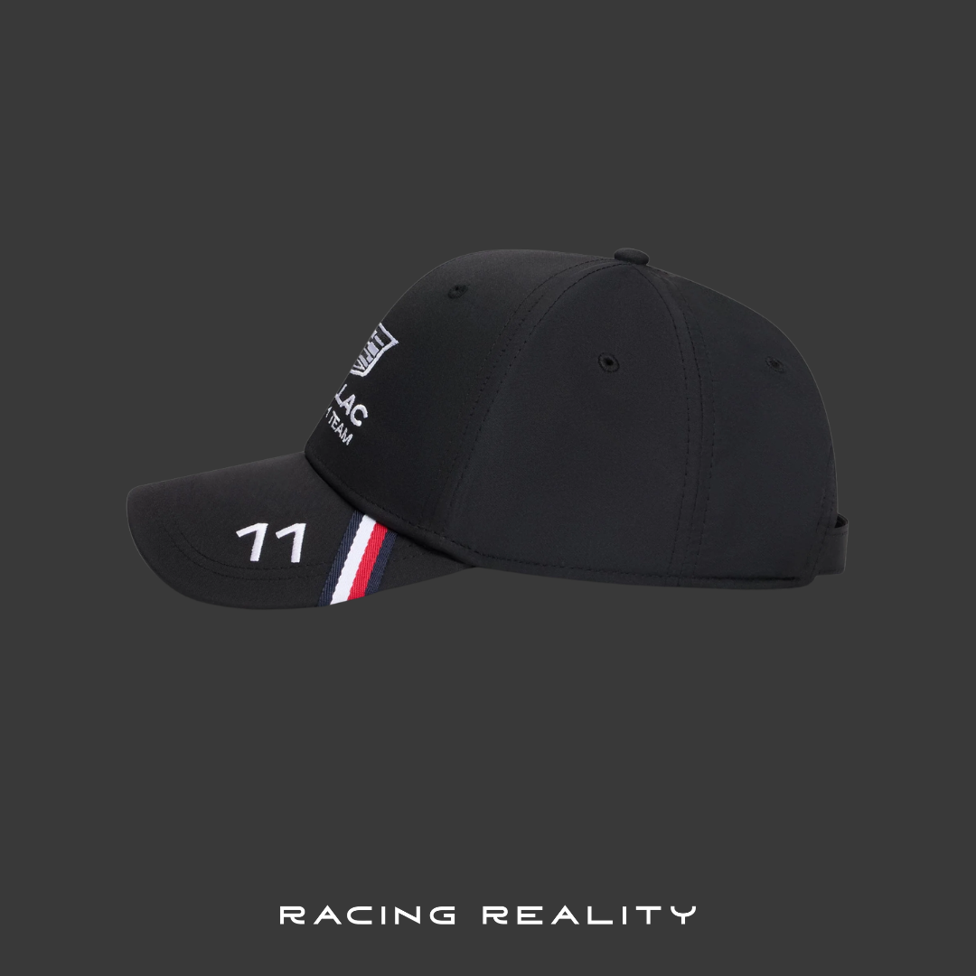 Gorra Checo Cadillac F1 Negra 2026
