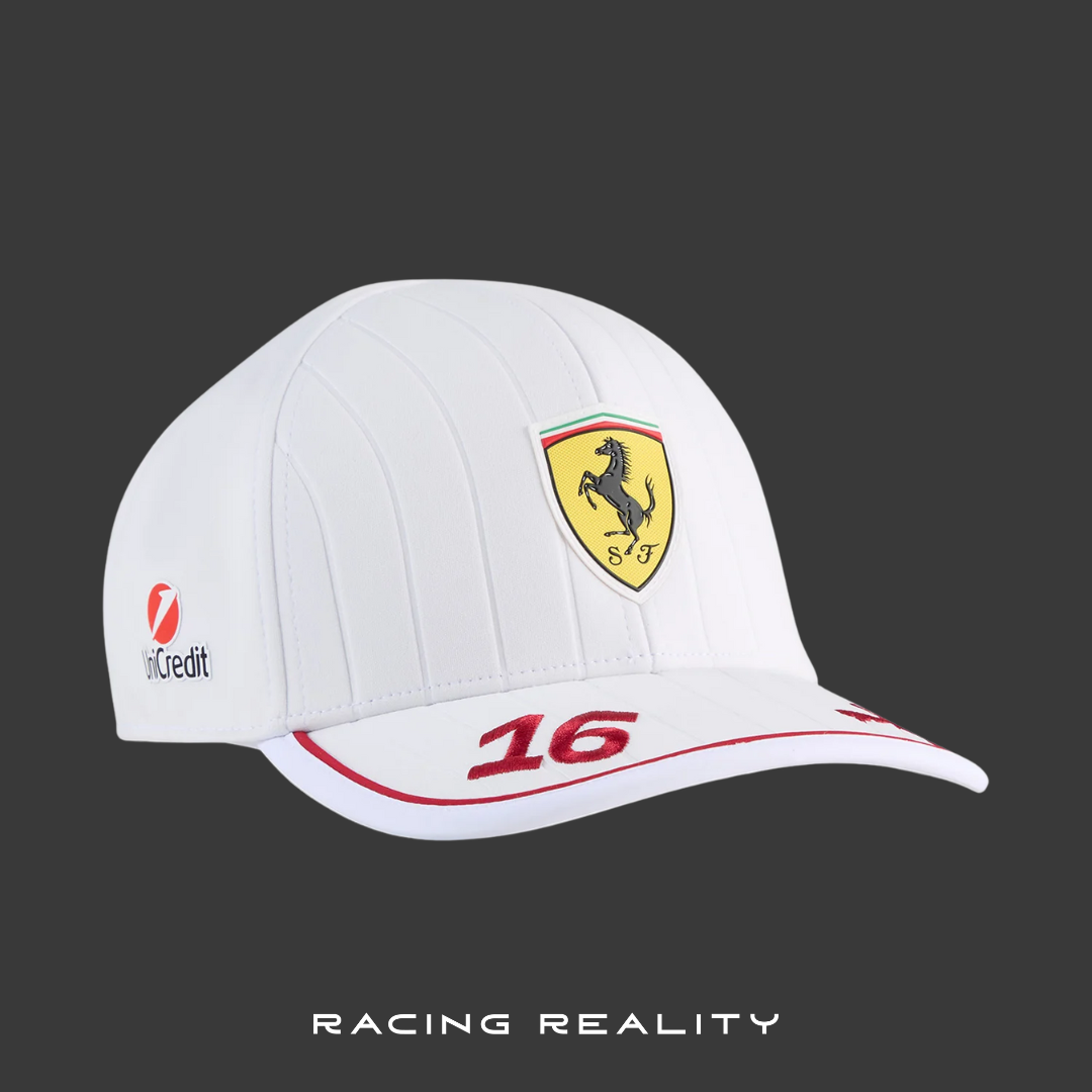 Gorra Ferrari Charles Leclerc 2025 - Edición especial Miami
