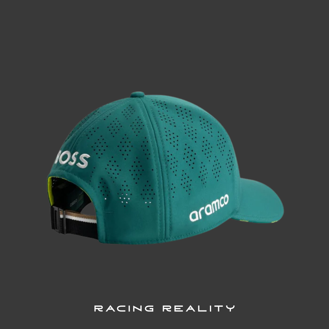 Gorra Aston Martin Oficial 2025 (Verde)