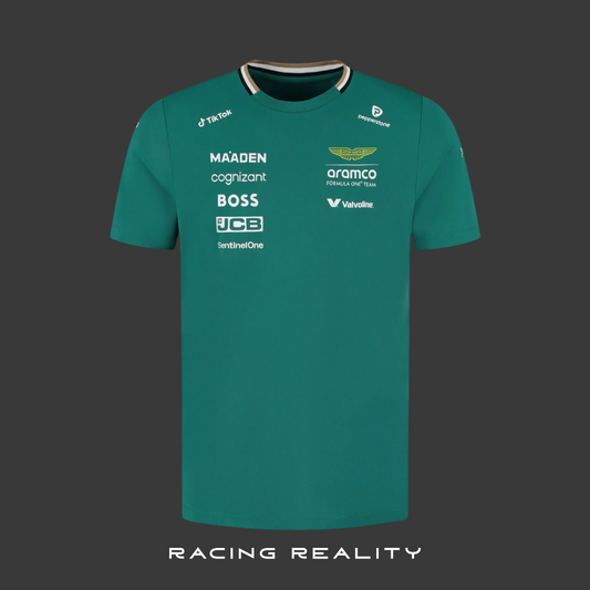 Playera Aston Martin Oficial 2025