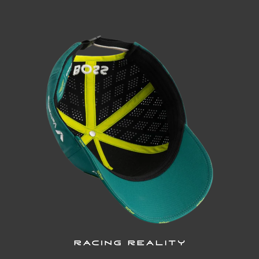 Gorra Aston Martin Oficial 2025 (Verde)
