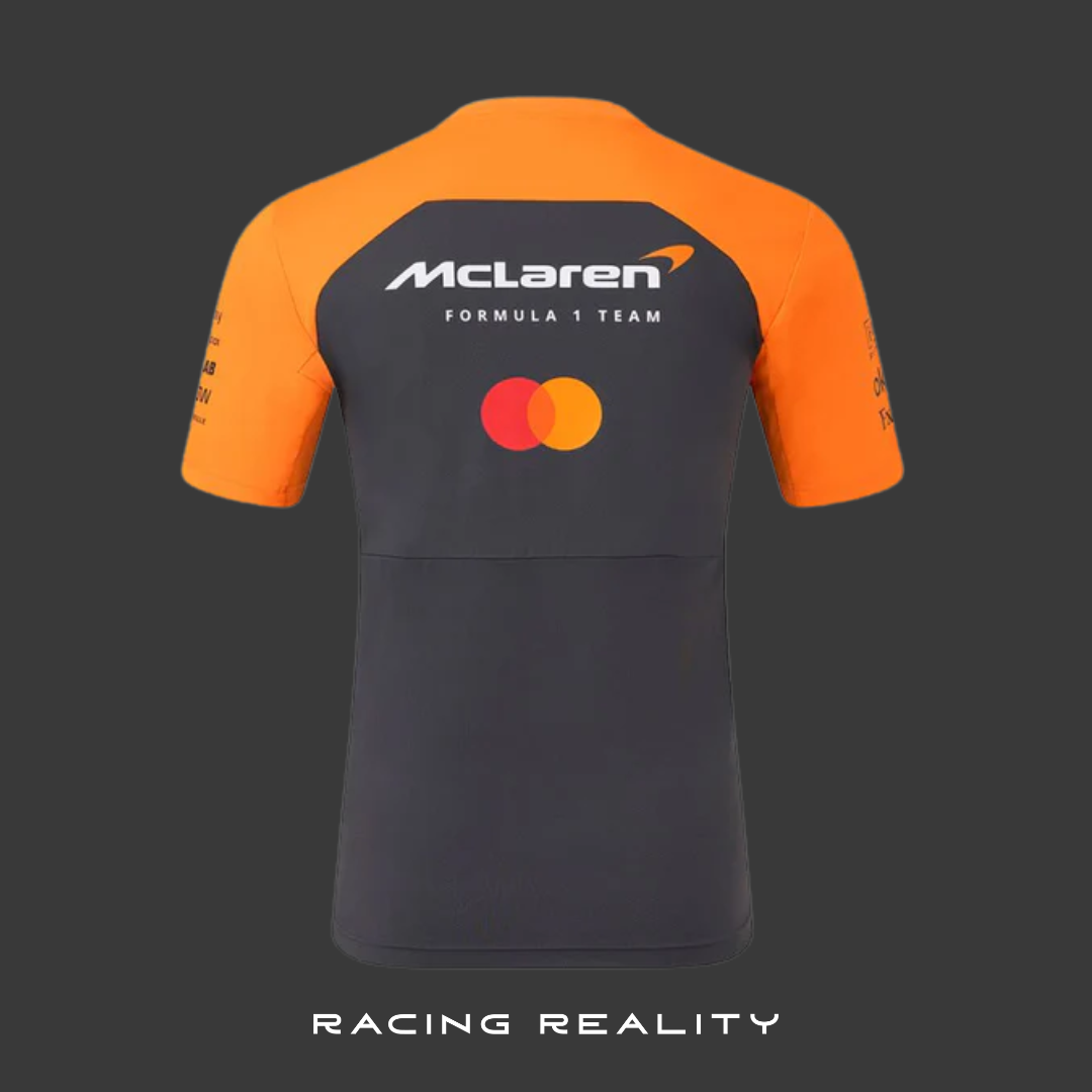 Playera McLaren Oficial 2025 (Gris)