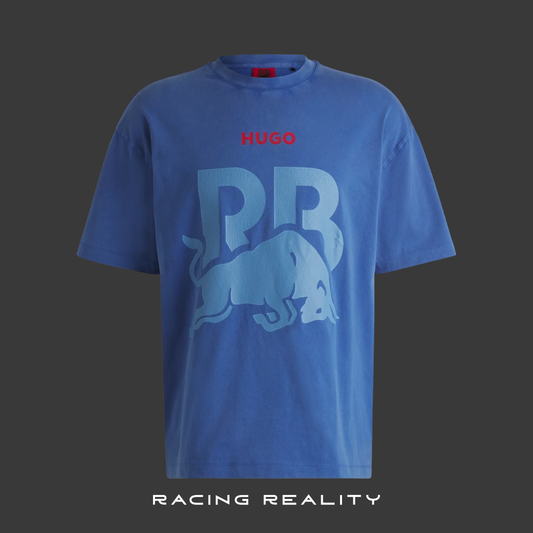 Playera Lavada Visa Cash App - Azul