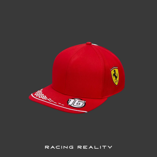 Gorra Scuderia Ferrari de Charles Leclerc