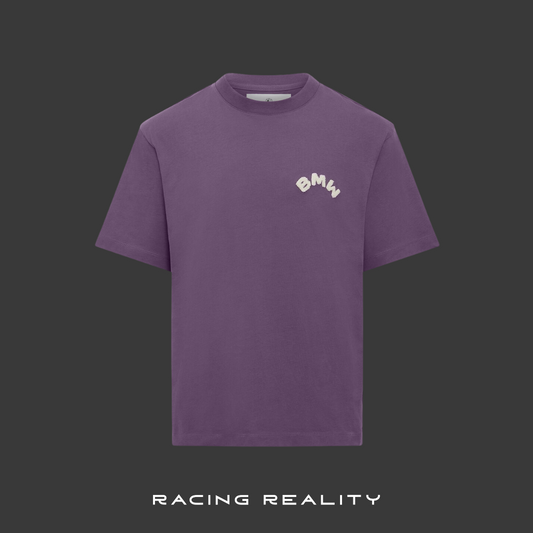 Playera BMW Lifestyle Oversized (Morada)