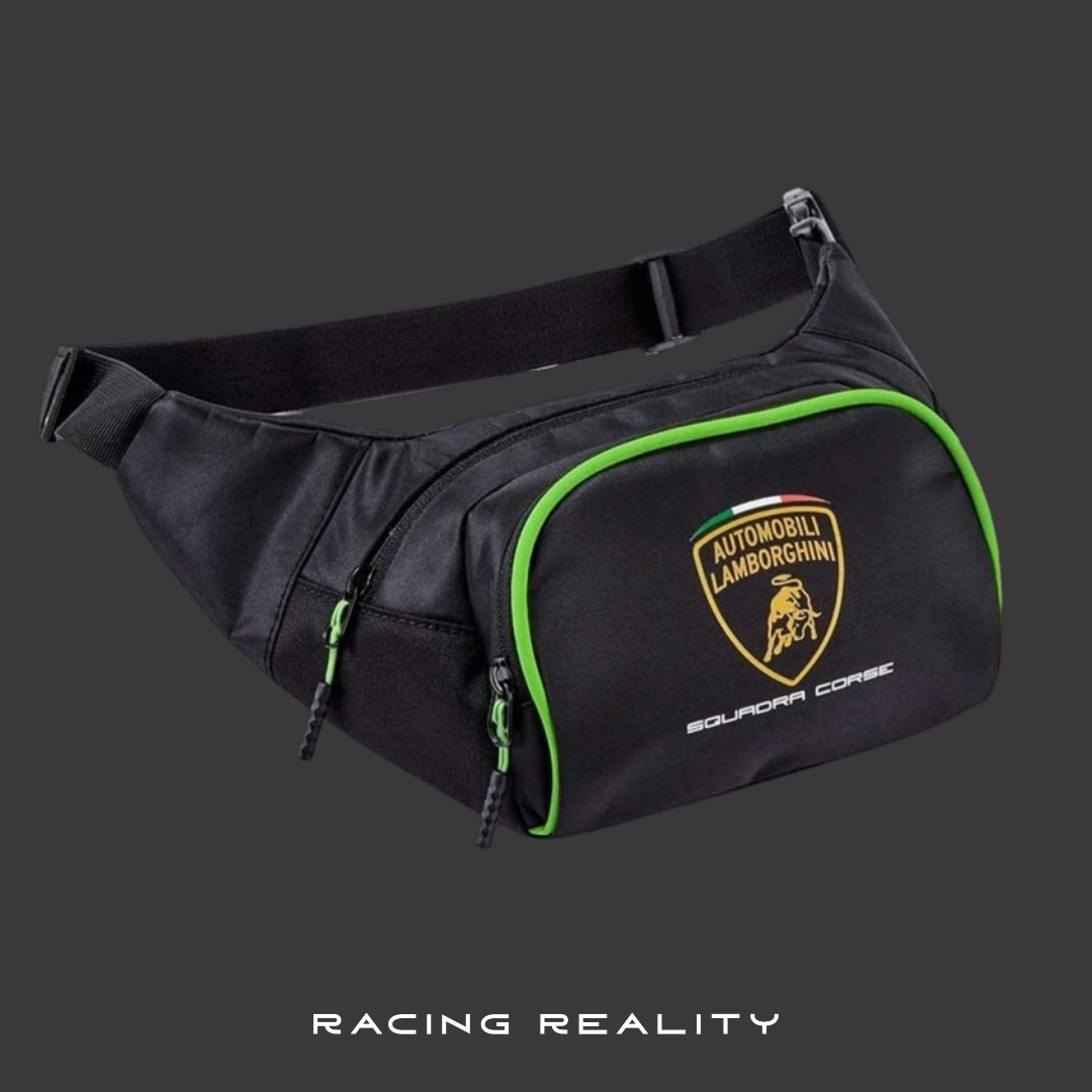 Riñonera Lamborghini (Negra/Verde)